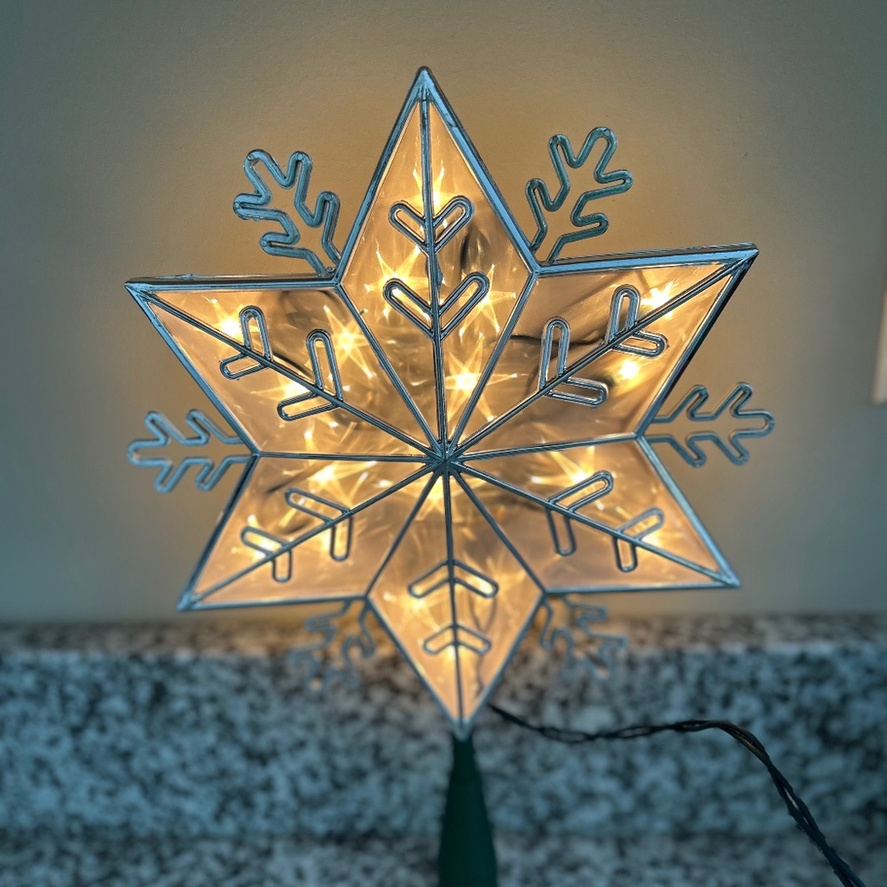 Snowflake Tree Topper